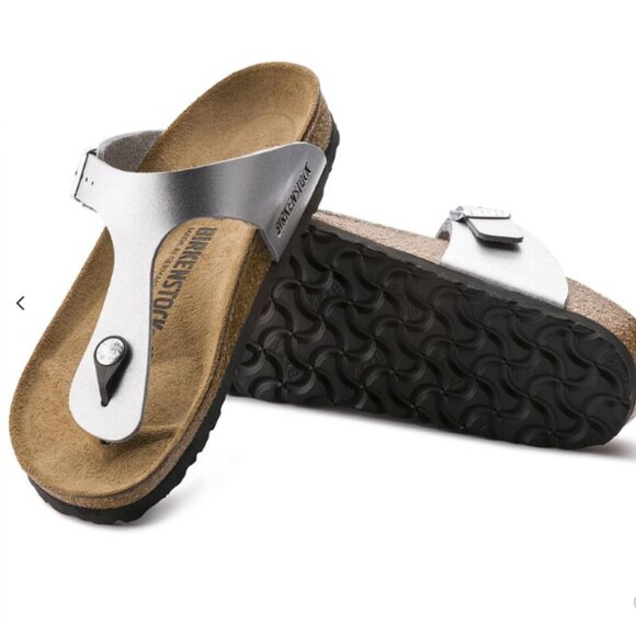 NEW BIRKENSTOCK Gizeh Birko-Flor Soft Footbed Sandals - Picture 1 of 7